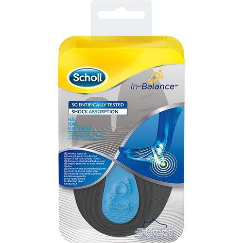 Scholl Med Insoles Heel  M