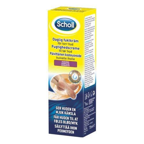 Scholl Fugtighedscreme til Tør Hud 75ml - Plej Dine Fødder