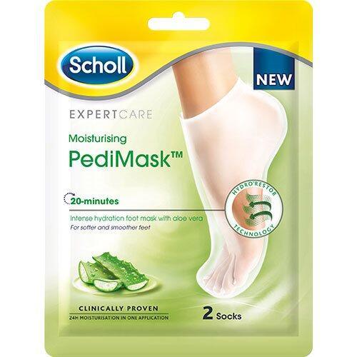 Scholl Pedimask Aloe 2 Sokker til Bløde Fødder