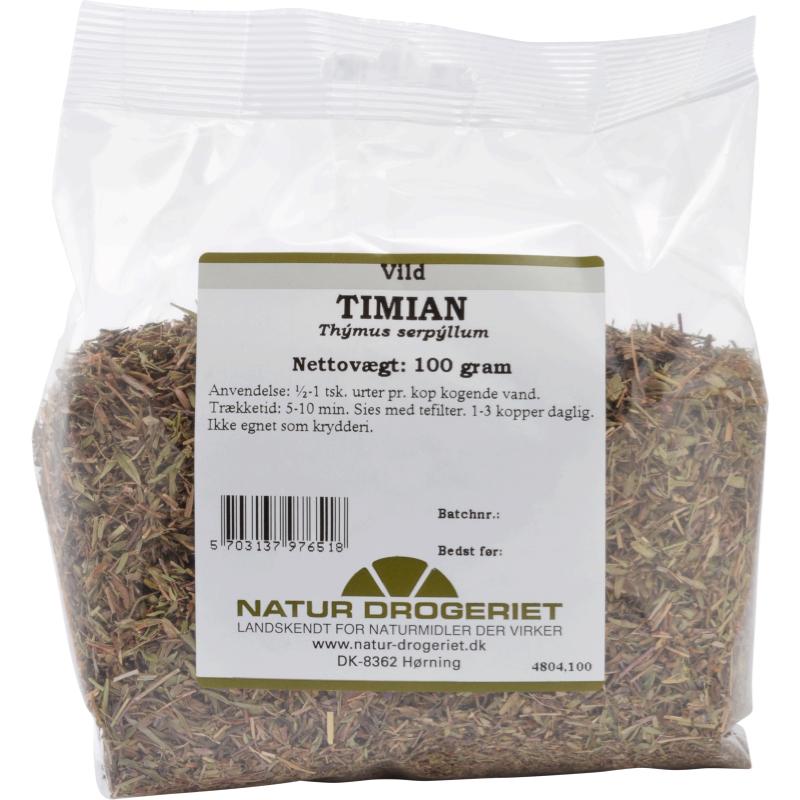 Vild Timian Urte Te 100 G - Naturlig Smag og Aroma