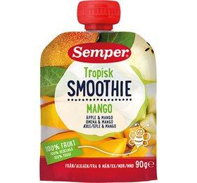 Tropisk Frugtsmoothie Med Mango æble Fra 6 Mdr 90g