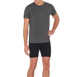 Boody Men? S Crew Neck T Shirt Mørk Grå Str Xl Bull 1stk