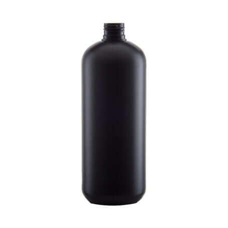 500 Ml  Mat Sort Plastflaske   Hdpe   24 410