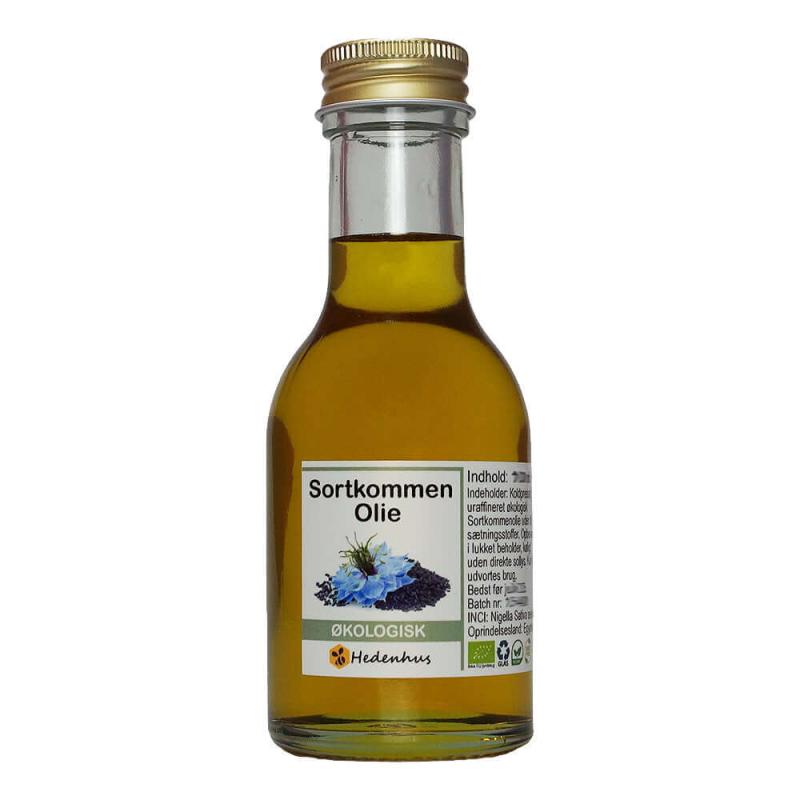 Sortkommenolie   Nigellafrøolie   økologisk   250 Ml
