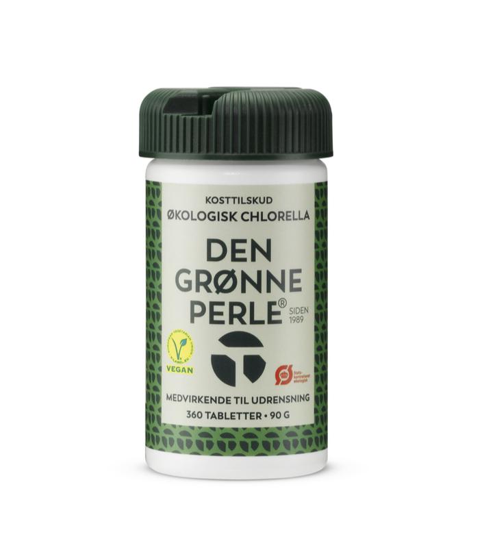 Chlorella Den Grønne Perle 360 Stk