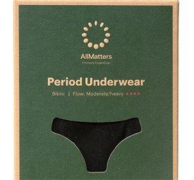 Allmatters Menstruationstrusser Bikini Underwear Moderate Heavy Xs