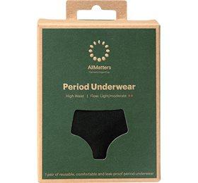 Allmatters Menstruationstrusse High Waist Underwear Light Moderate Xs