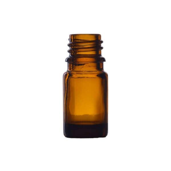 5 Ml  Brun Glasflaske   Din18