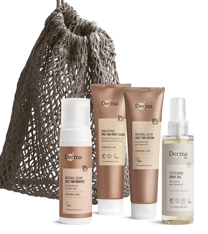 Derma Natural Glow Self Tan Kit