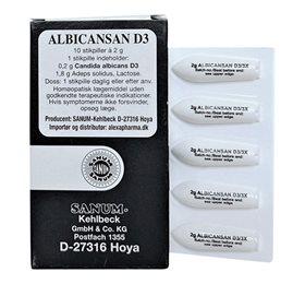 Albicansan Stikpiller Bull 10 Stk