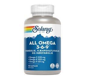 Solaray All Omega 3 6 9 90kap