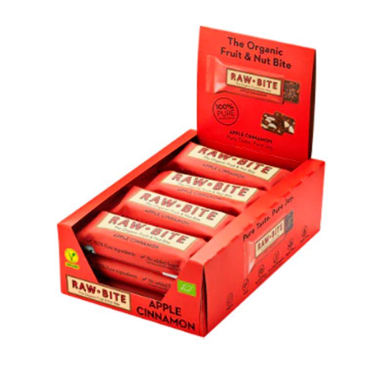 Rawbite Apple Cinnamon ø Bull 50g Køb 12 Stk Spar 10