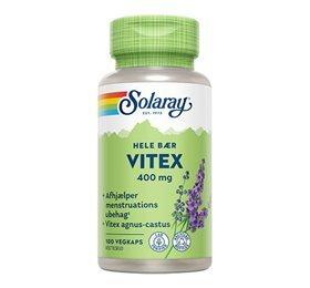 Solaray Vitex 400 Mg 100 Kapsler