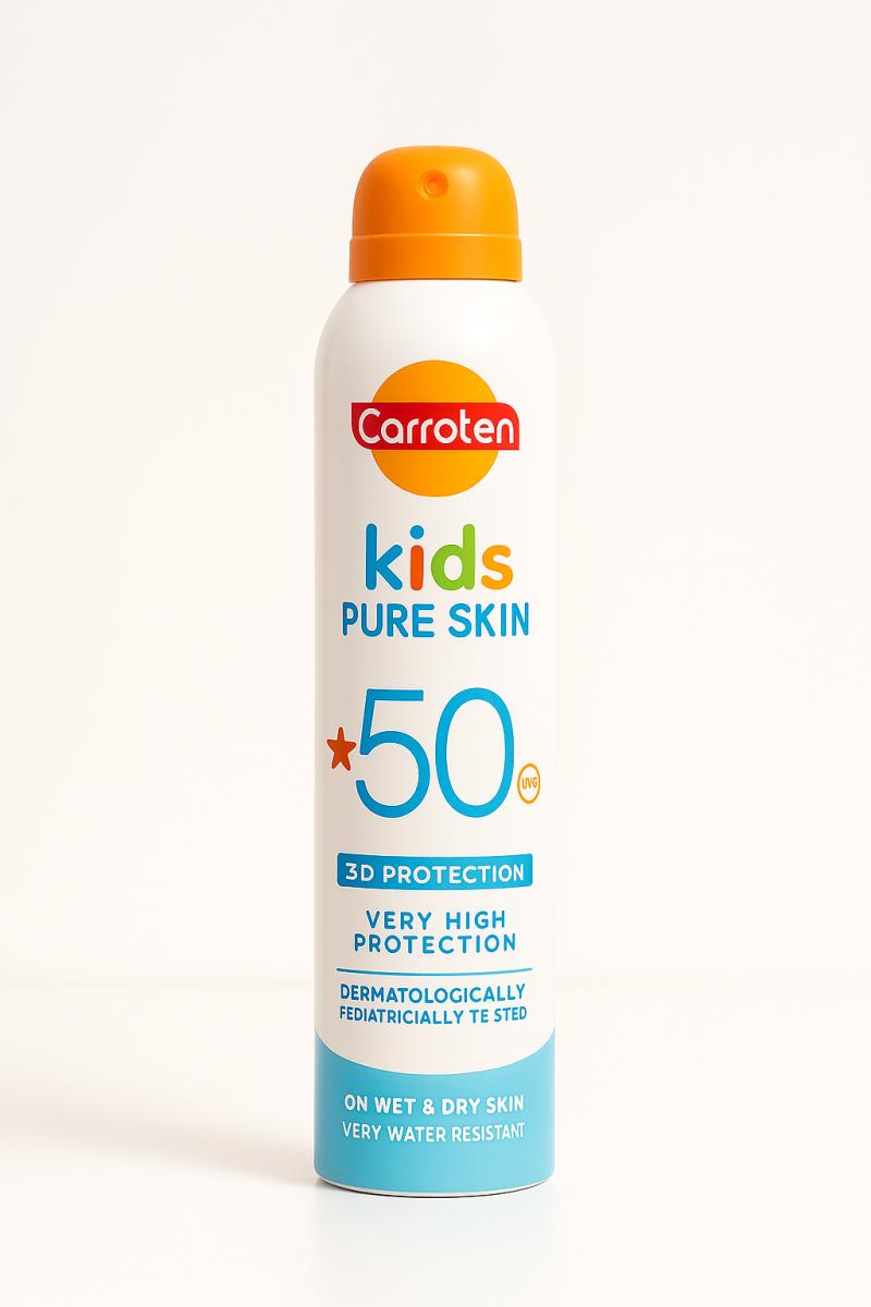 Carroten Carroten Kids Wet Skin Suncare Invisible Body Spray Spf 50