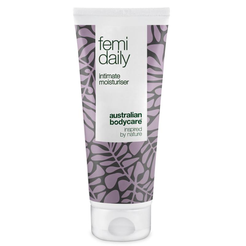 Femi Daily Intim Gel Mod Kløe  Lugt Og Tørhed ?  Intimgel Til Daglig Pleje Af Intimproblemer   100 Ml