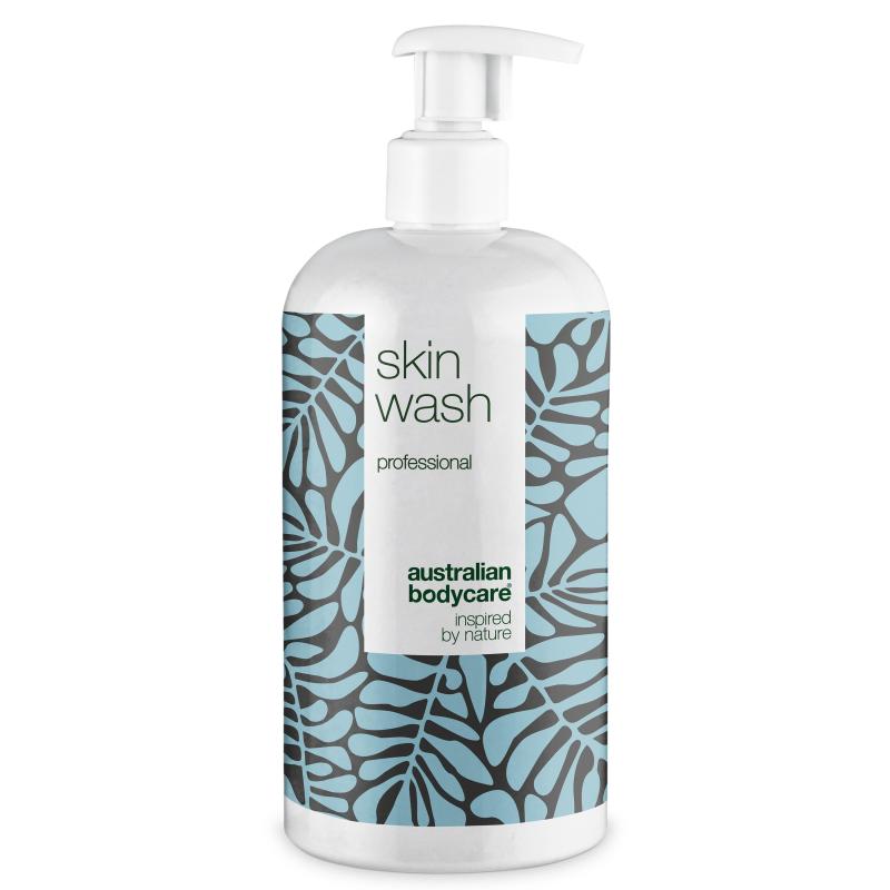 Professionel Skin Wash Med Tea Tree Oil ?  Professionel Showergel Mod Bumser Og Uren Hud   500 Ml