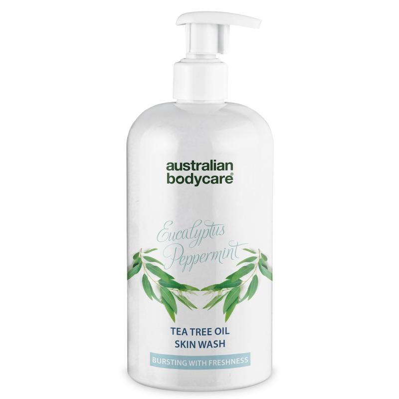Professionel Eucalyptus Skin Wash ?  Showergel Til Professionel Brug Med Naturlig Tea Tree Oil Og Eukalyptus   500 Ml
