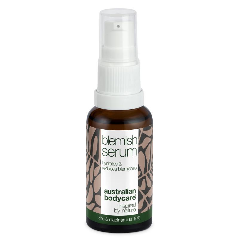 Niacinamide Serum Til Bumser Og Uren Hud ?  Med Niacinamid 10  Zink 1  Og Tea Tree Oil Til Uren   Fedtet Hud