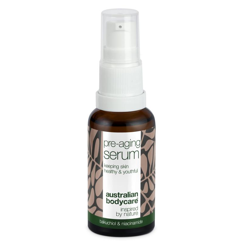 Pre Aging Serum Til At Forebygge Alderstegn ?  Anti Age Serum Med Hyaluronsyre  Peptider   Koffein Til Rynker