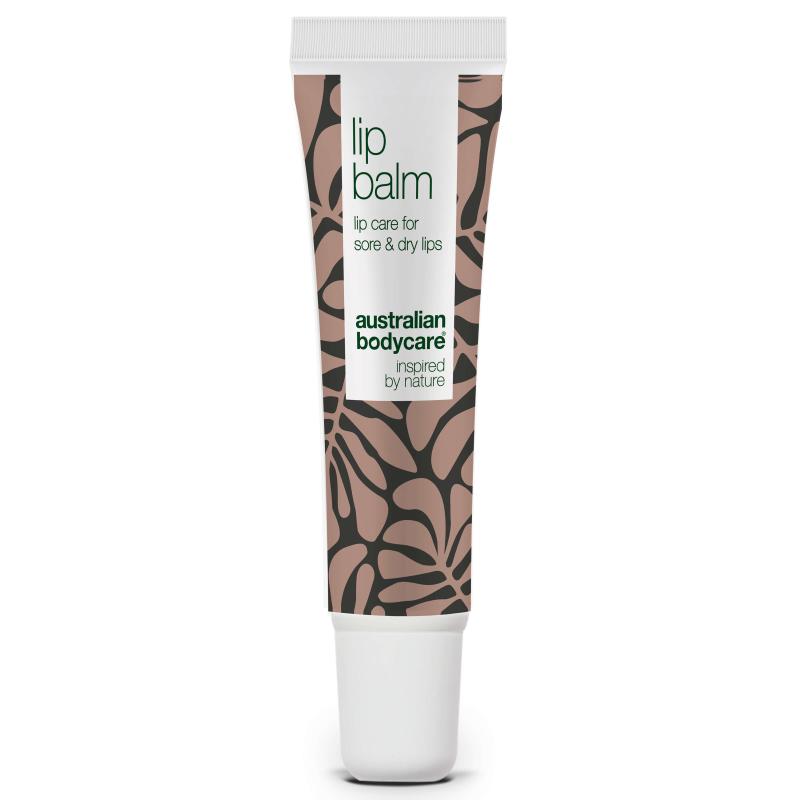 Læbepomade Til Pleje Af Tørre Læber ?  Lip Balm Med Tea Tree Oil Til Tørre Læber Og Pleje Ved Forkølelsessår   3 Stk