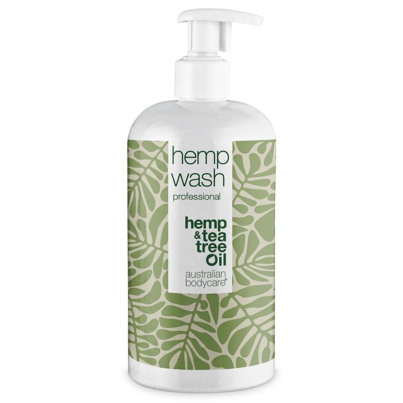 Hamp Shower Gel Til Uren Hud ?  Body Wash Med Hamp Olie Mod Tør Og Fedtet Hud