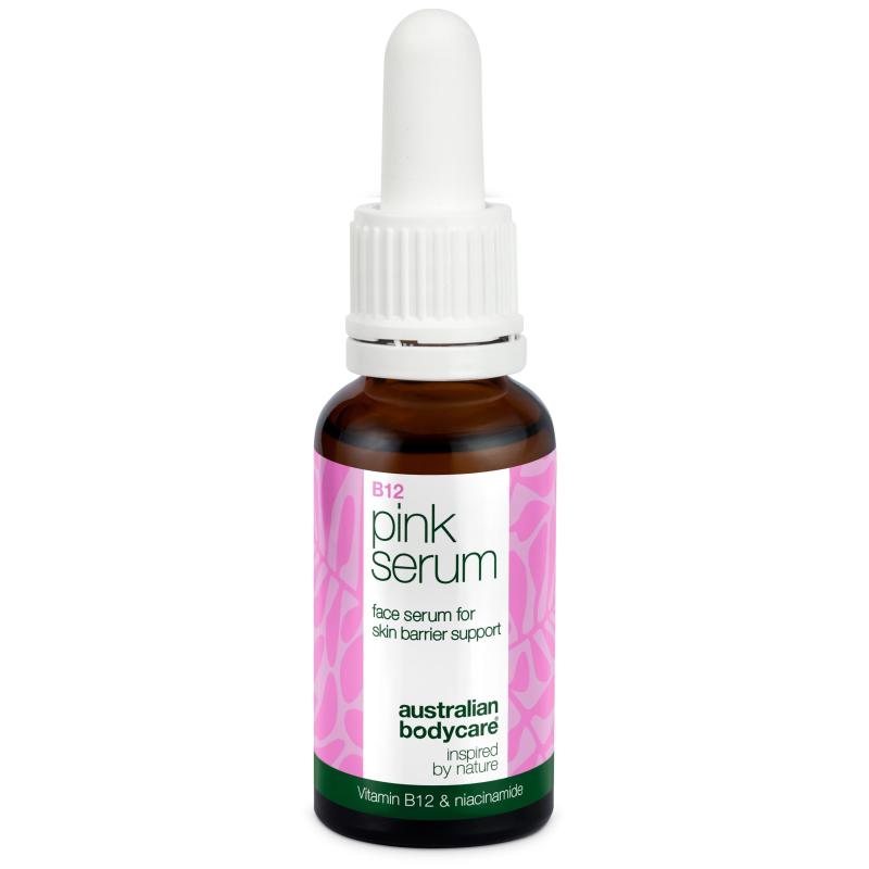 Vitamin B12 Pink Serum     Reducerer Rødme Og Giver Sund Glød ?  B12 Pink Serum Styrker Hudbarrieren  Reducerer Rødme Og Aldringstegn  For En Blød Og Strålende Hud    1 Stk