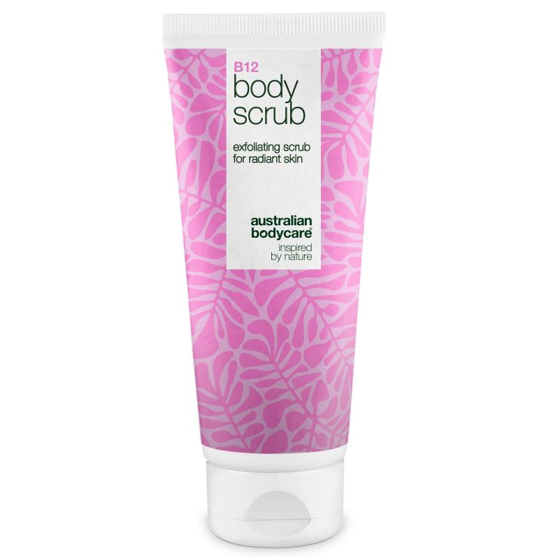 B12 Body Scrub     Eksfoli? R Og Fugt For En Blød  Strålende Hud ?  Få En Fornyet Hud Med B12 Body Scrub  Eksfolierer Og Fugter  Så Huden Efterlades Blød  Glat Og Strålende    1 Stk