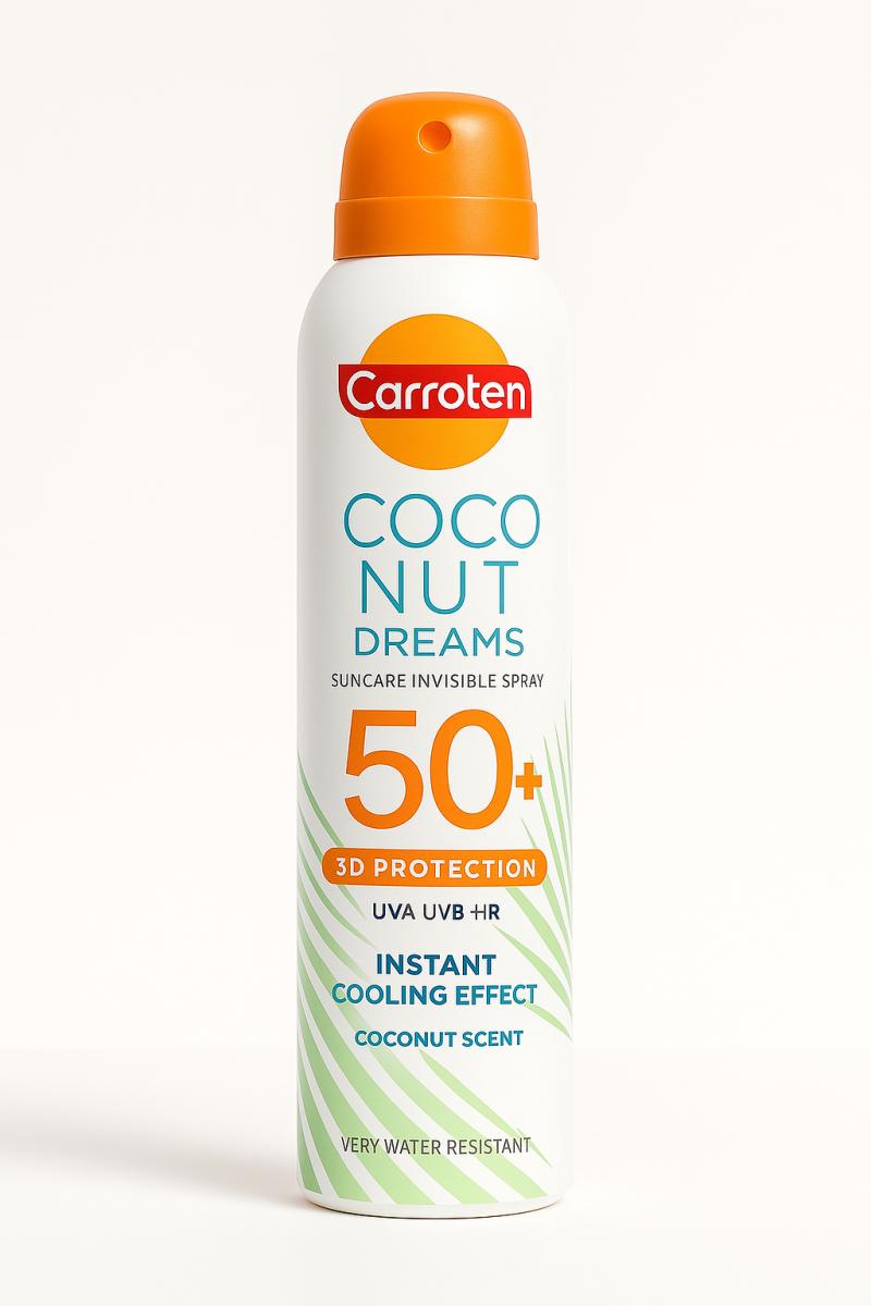 Carroten Carroten Coconut Dreams Suncare Invisible Spray Spf 50