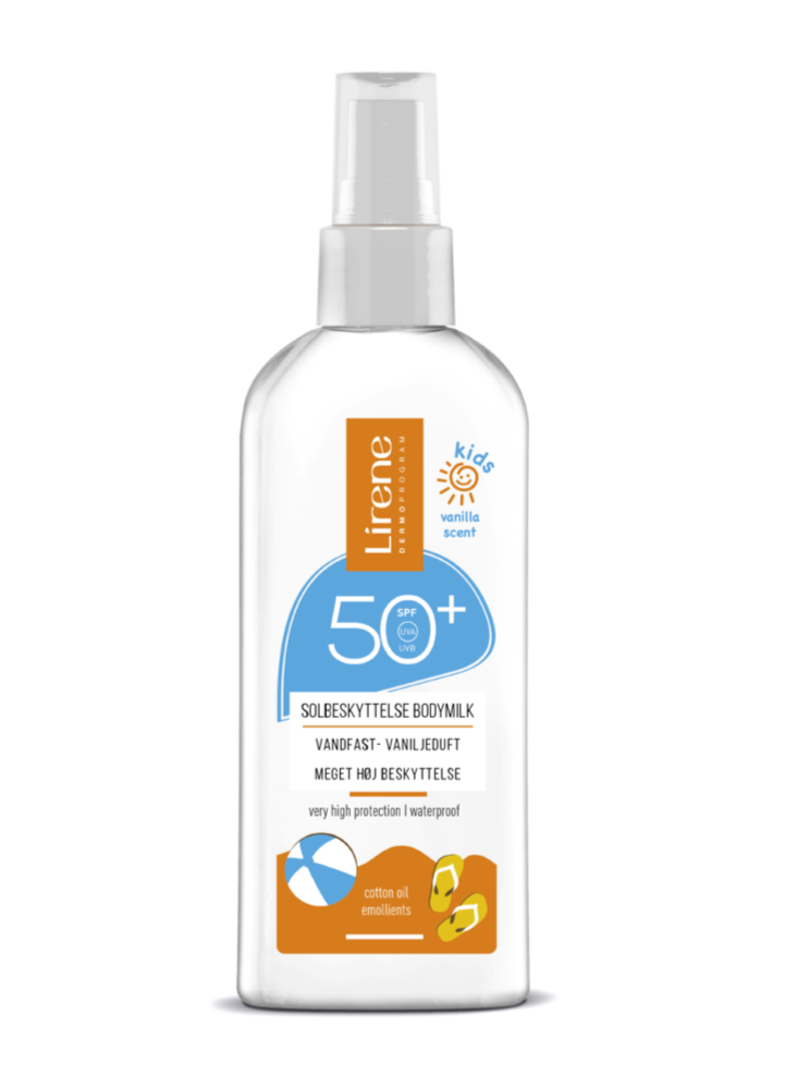 Lirene Solbeskyttende Kropslotion For Børn Spf50 Spray 150ml