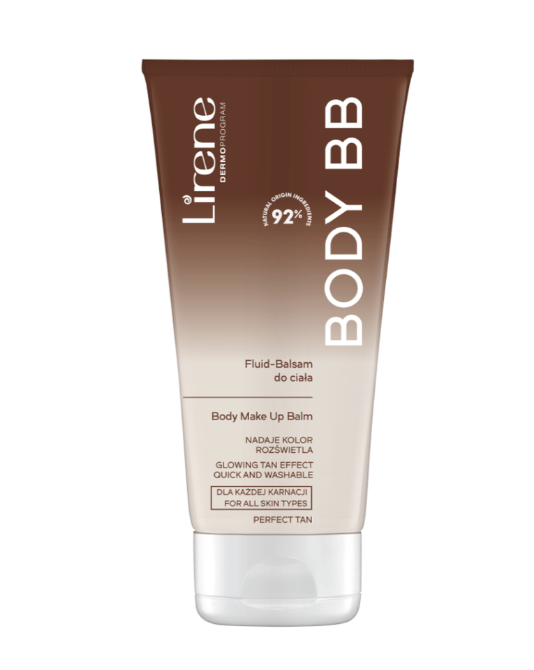 Lirene Perfect Tan Self Tanning Body Mak Up Balm Bb 175ml