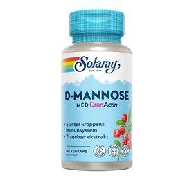 Solaray D Mannose Med Cranactin 60kap
