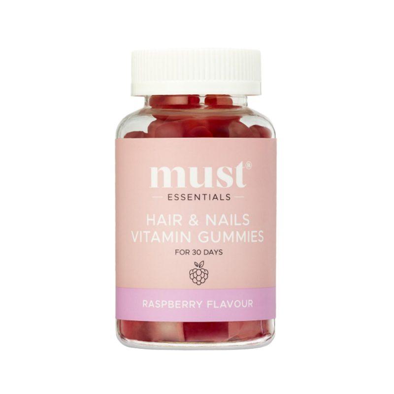 Must Essentials Vitamin Vingummi Hair   Nails 60 Stk