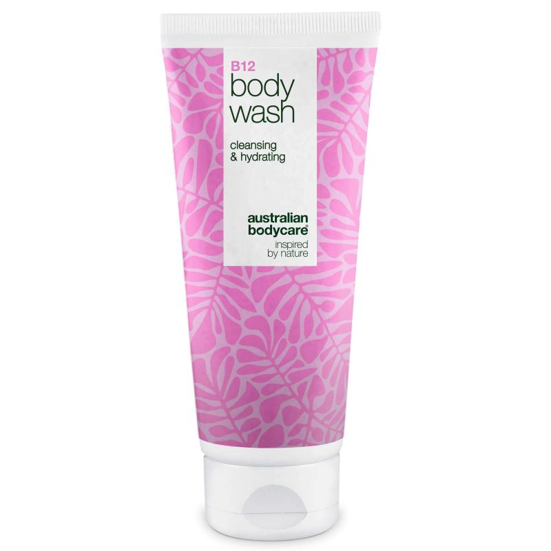 Body Wash Med B12     Til Daglig Fugt Og Næring ?  B12 Body Wash     Daglig Pleje  Der Renser  Fugter Og Beroliger Huden    200 Ml   1 Stk