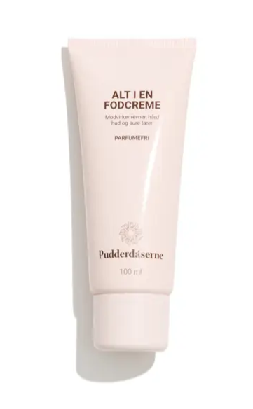 Pudderdåserne Alt I En Fodcreme 001  100ml