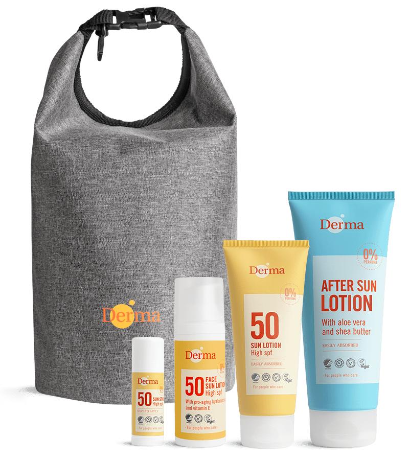Derma Active Summer Kit Spf50   Vandfast Solcreme