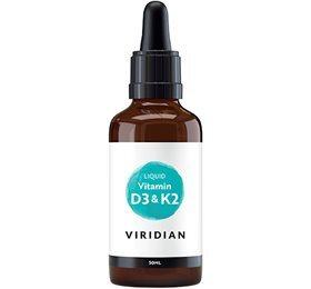 Viridian D3 K2 Vitamin Flydende 50ml