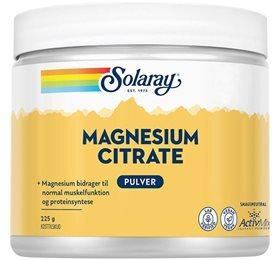 Solaray Magnesium Citrate 225g
