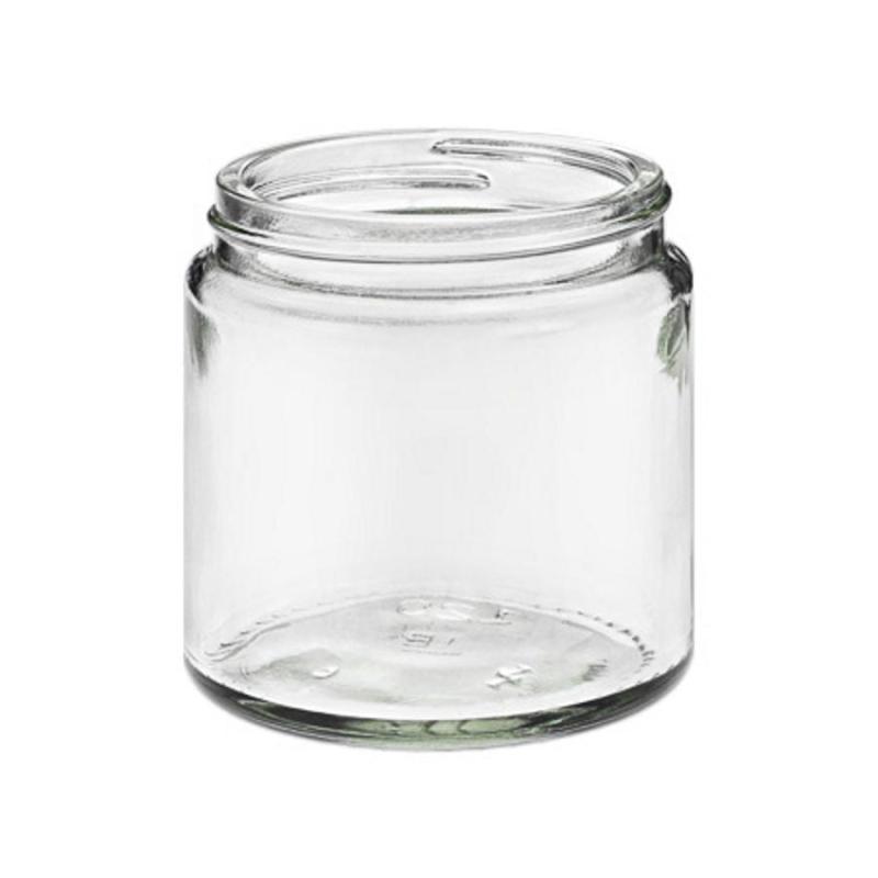 120 Ml  Klar Glasbøtte   Uden Låg   Sv58 R3