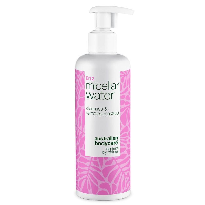 Micellar Water     Fjerner Makeup Og Beroliger Sart  Tør Hud ?  Micellar Water Fjerner Makeup Og Rødme  Velegnet Til Sensitiv Hud  Indeholder B12  Niacinamid Og Fugtgivende Glycerin    1 Stk