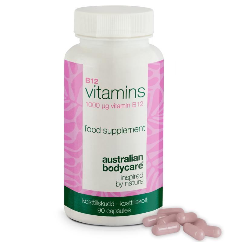 B12 Vitamin Kosttilskud     90 Veganske Kapsler ?  1000 ? G ?  Vitamin B12 I Høj Dosis     1000 ? G Pr  Kapsel  90 Stk  Kosttilskud Velegnet Til Veganere  90 Dages Forbrug    1 Stk