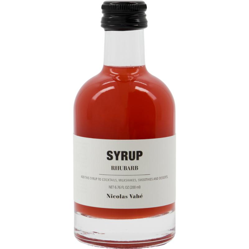 Nicolas Vah? Syrup Rhubarb 200ml