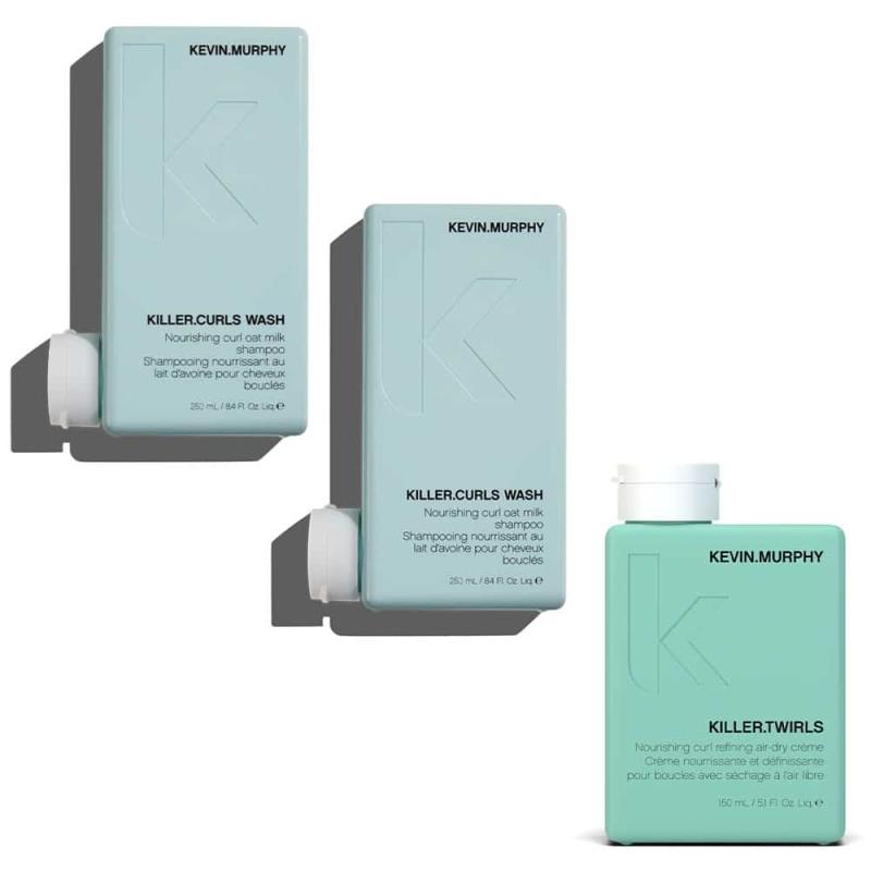 Kevin Murphy Killer Curls Wash 250ml   Rinse 250ml   Twirls 150ml