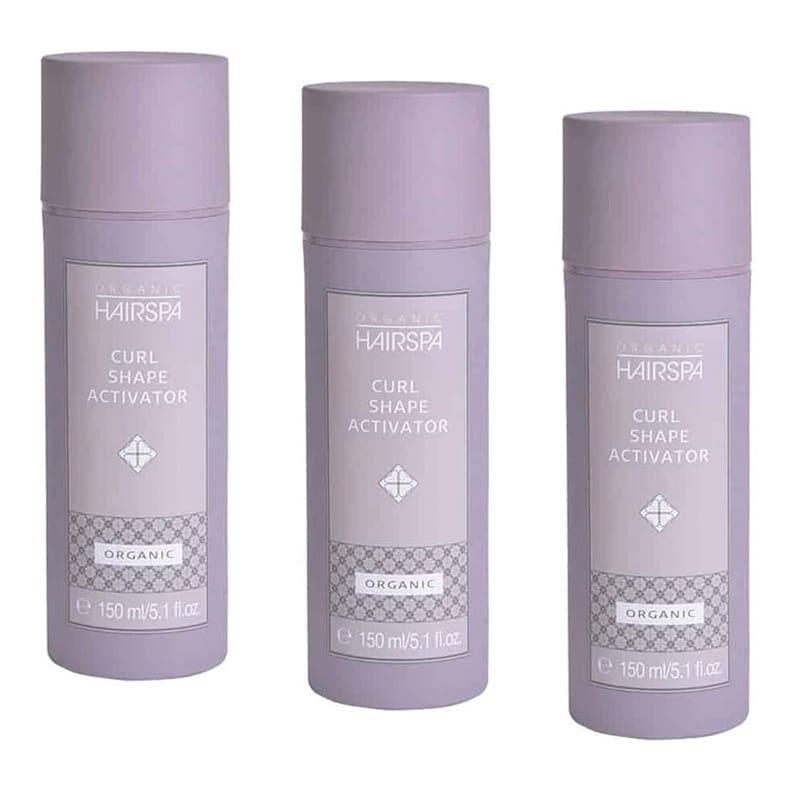 Organic Hairspa Curl Shape Activator 150ml X 3