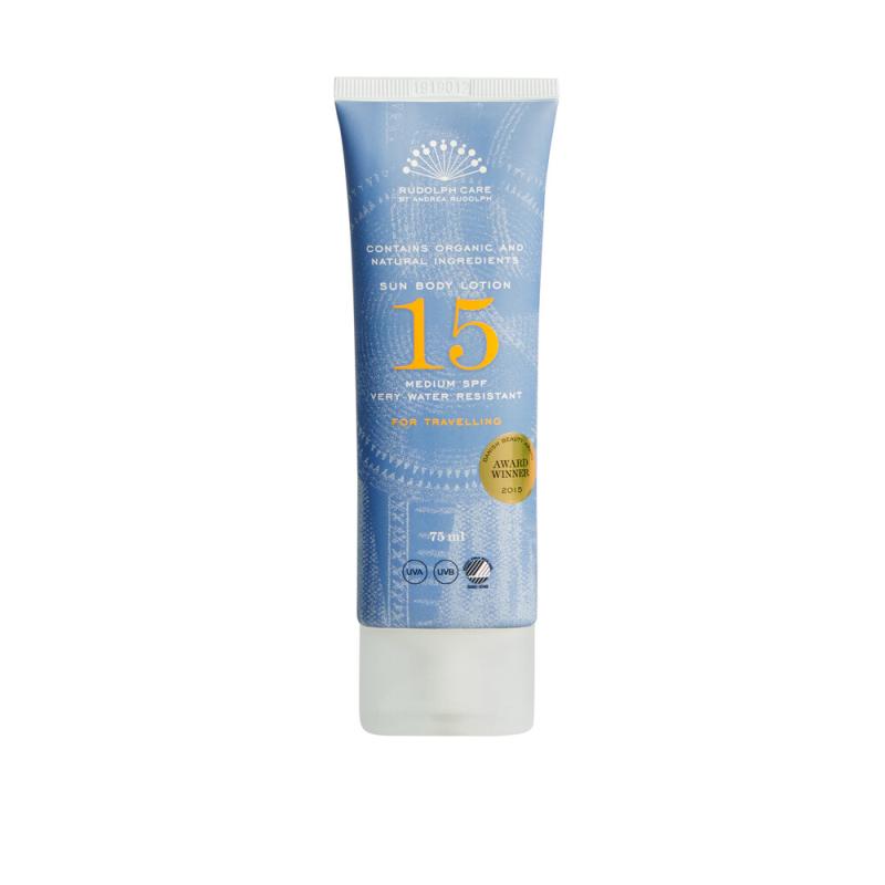 Rudolph Care Sun Body Lotion For Travelling Spf 15 75 Ml