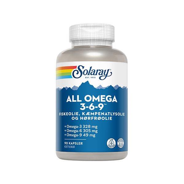 Solaray All Omega 3 6 9 90 Kaps