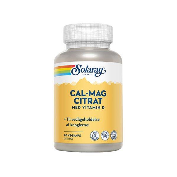 Solaray Cal Mag Citrat M D Vitamin 90 Kaps