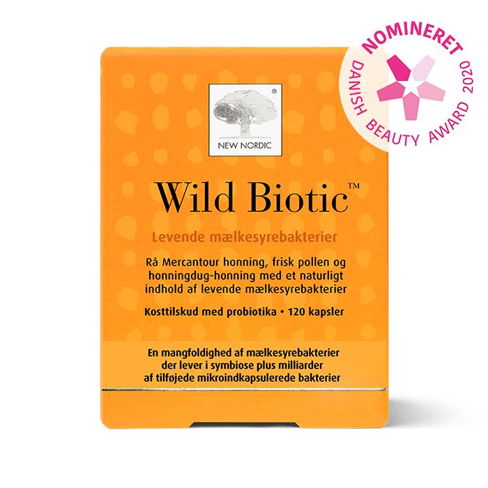 New Nordic Wild Biotic 120 Kapsler