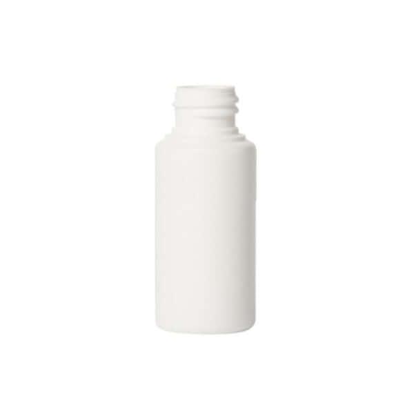 50 Ml  Mat Hvid Plastflaske   Hdpe   24 410