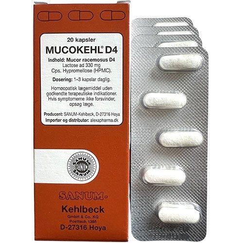Sanum Mucokehl Kapsler D4  20kap