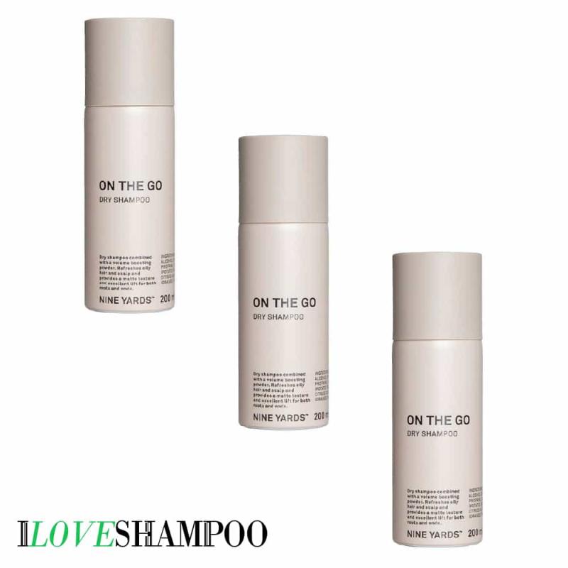 Nine Yards On The Go Dry Shampoo 200ml X 3 Stk